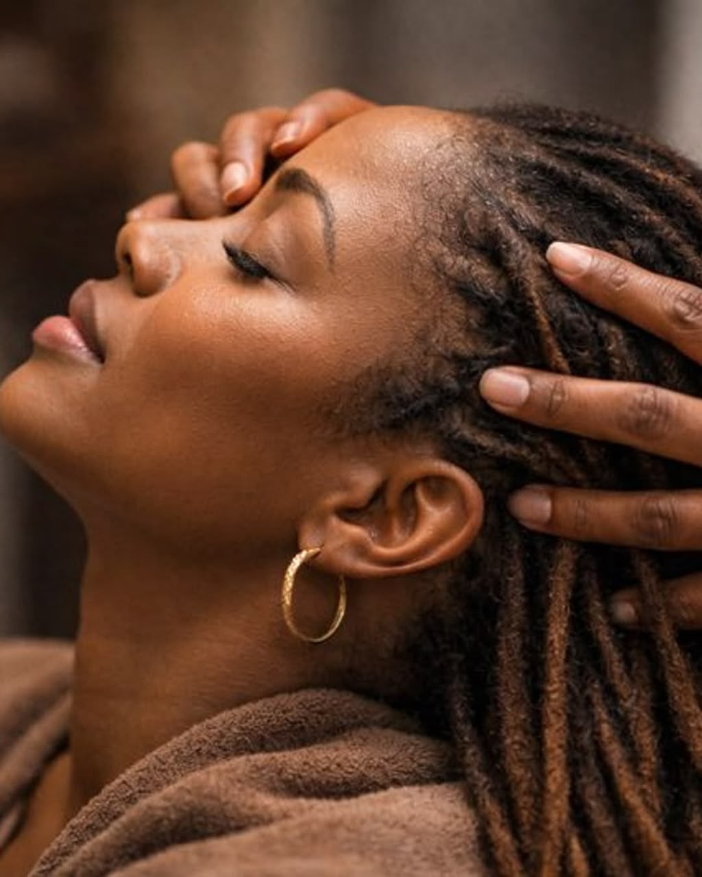 Massage capillaire